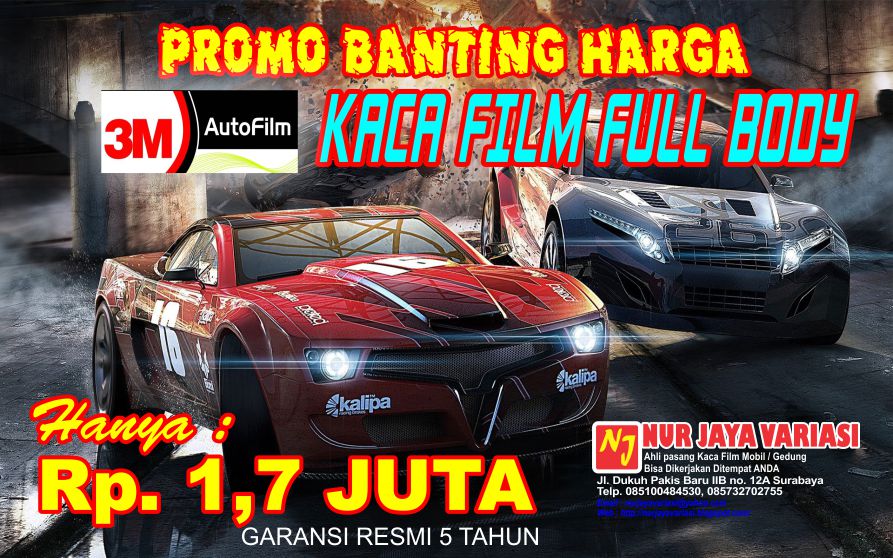 Kaca film surabaya, sidoarjo