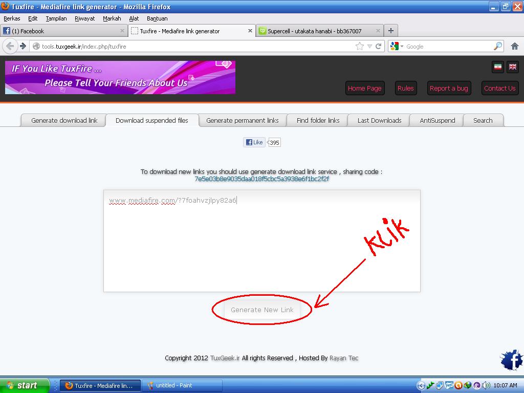 Cara Download File di Mediafire yang Terkena SUSPEND