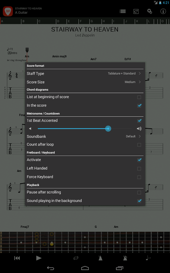 Aplikasi Android yang Kece untuk para Gitaris