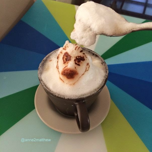 Kreasi 3D Latte Yang Menggiurkan