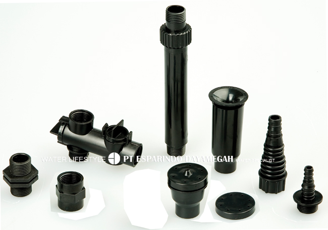 Nozzle Air Mancur, Pompa Celup, Dll Untuk Kolam Hias/Ikan Untuk Taman (Buatan Jerman)