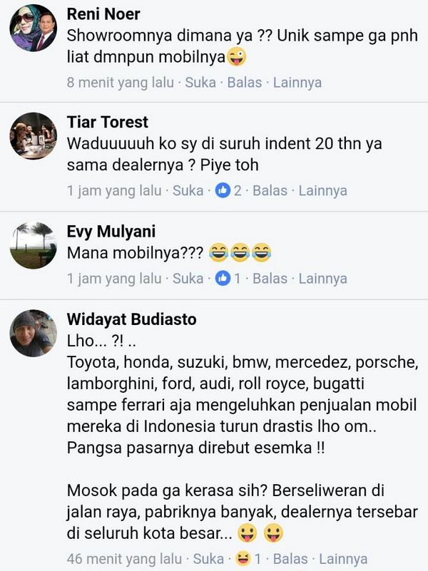 2013 Konon Mobil ESEMKA Laku 7000 Unit, Publik Bertanya: Kok Gak Pernah Sliweran?