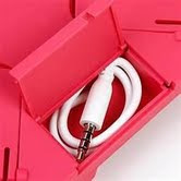 Dijual headset Unik anti radiasi phone x phone bentuk telpon docking (dudukan)