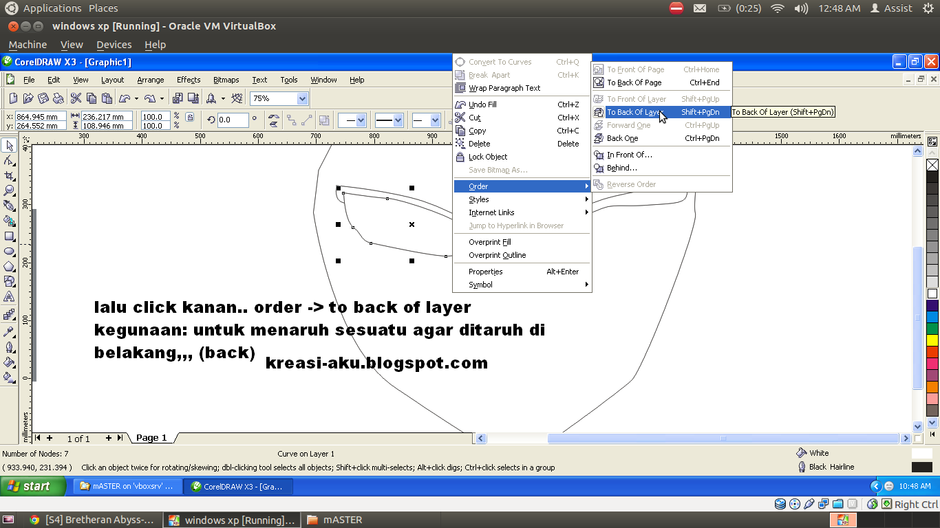 Ane Ajarin Ni,Membuat Uchiha Madara Dengan Corel Draw X3.&#91;TUTORIAL COMPLETE++&#93; :D