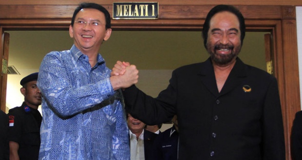 Ahok Digoyang Kasus Reklamasi, Paloh Pasang Badan