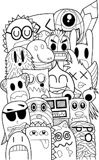 CARA MEMBUAT DOODLE DENGAN PHOTOSHOP SECARA CEPAT BY GLOOMYMONDAYY