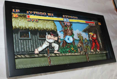 3D Diorama game keren NES dan PS untuk Hiasan !!