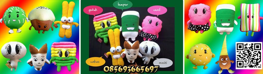 Boneka Unik & Lucu -> Boneka Japarr : Boneka Jajanan Pasar