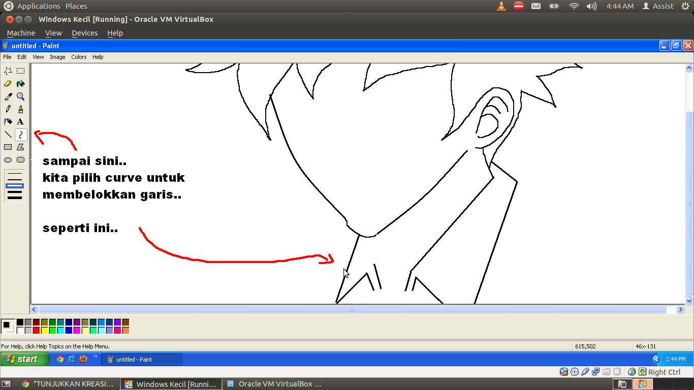 Ane Ajarin nih &quot;Membuat Karacter Sendiri &amp; Kata Mutiara&quot; by ms.Paint 