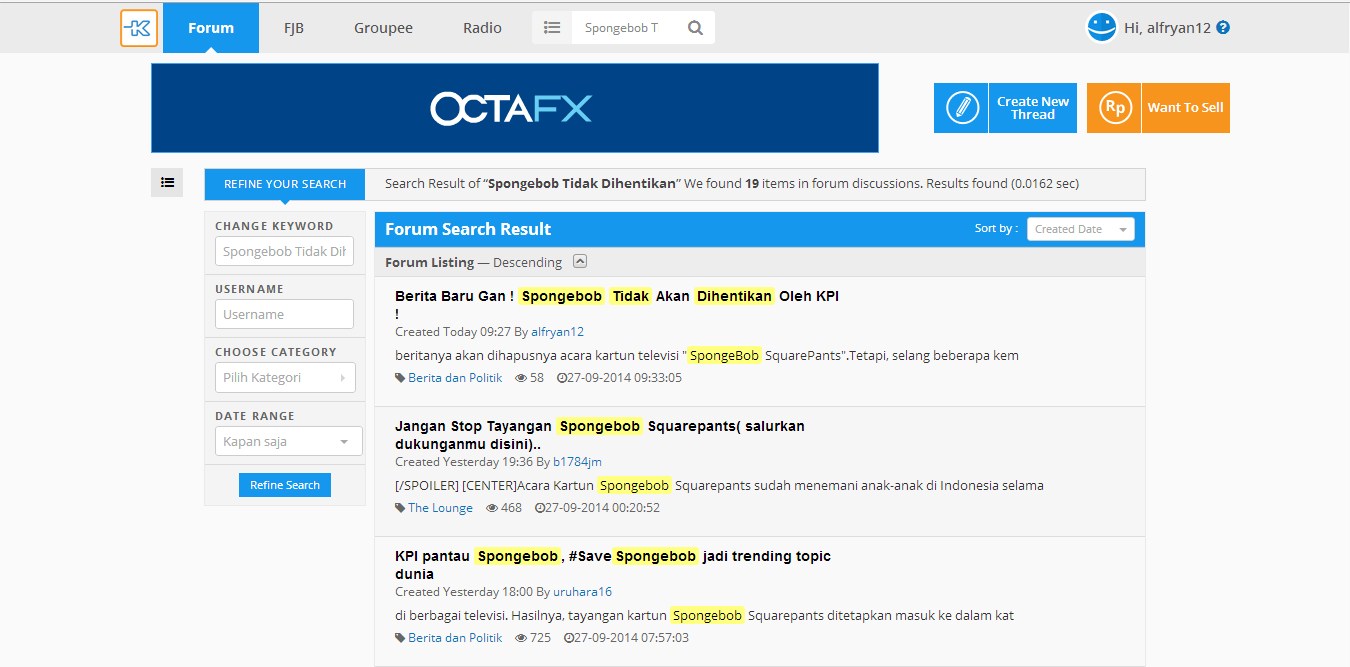 Berita Baru Gan ! Spongebob Tidak Akan Dihentikan Oleh KPI !
