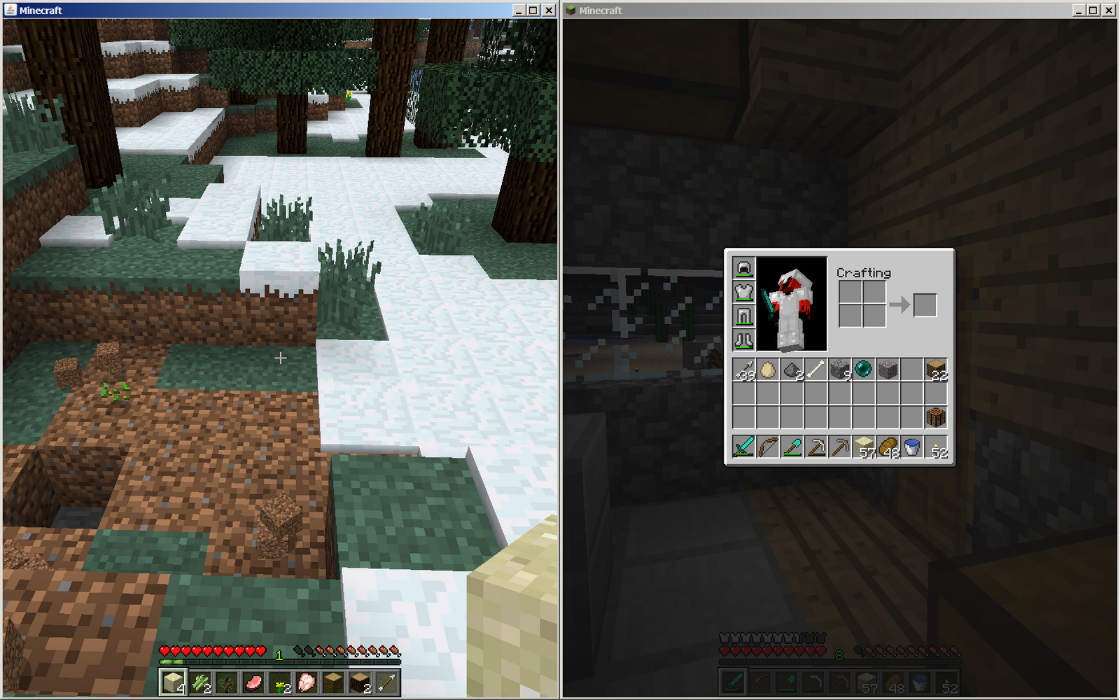 &#91;TUTORIAL&#93;Main Minecraft 3 user sekaligus Dalam Satu Monitor?BISA GAN!!