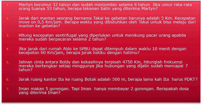 7 Soal UN yang Sudah Pasti Sulit Untuk Dijawab Page5