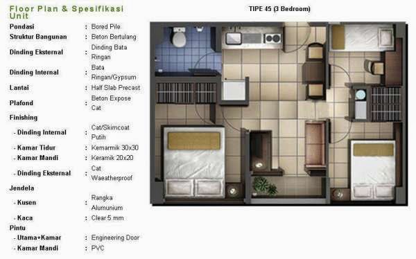 Sentra Timur Residence, Investasi Apartemen Terbaik di Jakarta Timur MD386