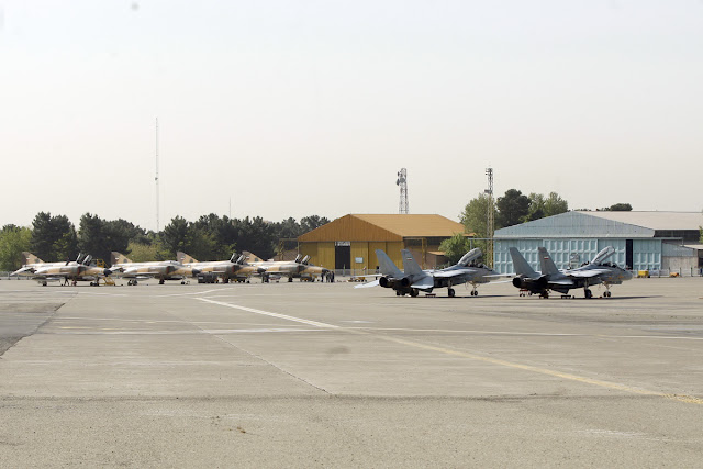 **Iran Air Force: Satellites and F-14 Tomcats Jet Fighter**