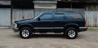 OPEL BLAZER DOHC MANUAL Th'1996 Pjk Br Full Option, siap touring!