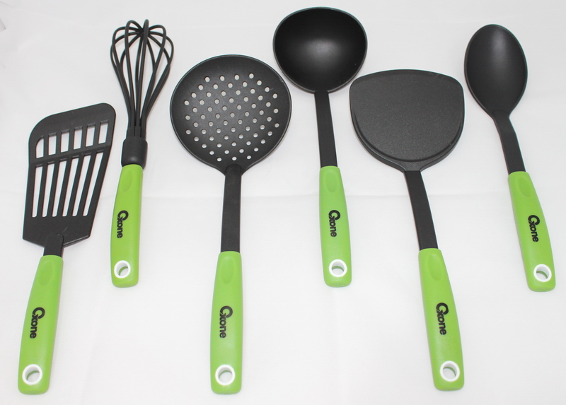 Alat Masak Set Spatula Oxone Ox-953 Bahan Nylon anti Lengket