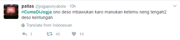 Hashtag #Cumadijogja Trending di Twitter, Lihat Yuk Serunya Cuitan #Cumadijogja !