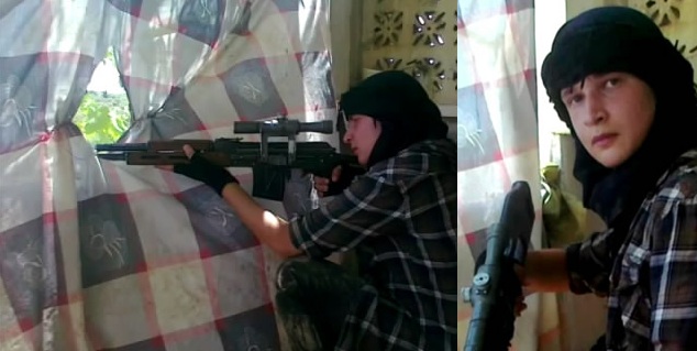 Kisah Sniper Perang Suriah