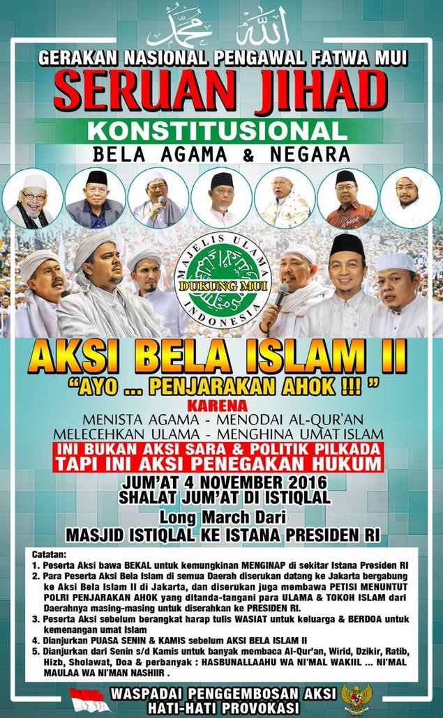 FPI Bakal Gelar Aksi Bela Islam Jilid II