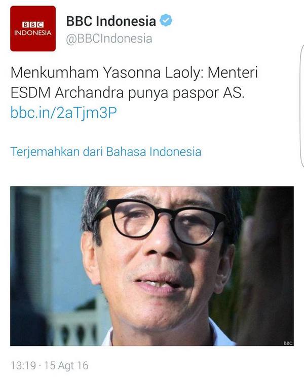 Mahfud MD: Abu Bakar Baasyir Dulu Dipidanakan karena Dokumen Keimigrasian