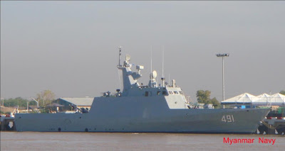 Myanmar Navy Luncurkan 2 Kapal Berteknologi Stealth 