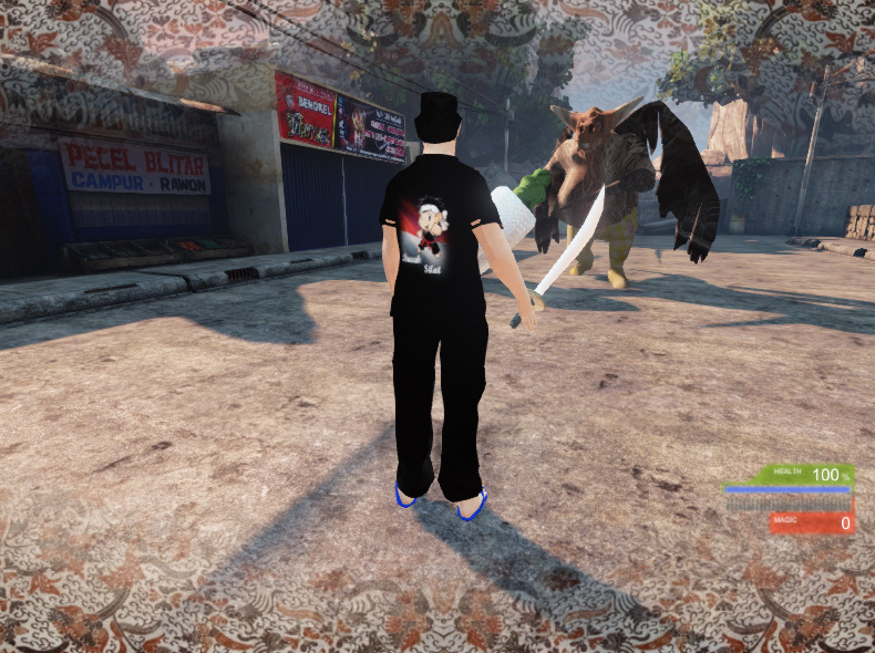 Indie game Unreal UDK "ZDiary-PendekarCisadane" free source code