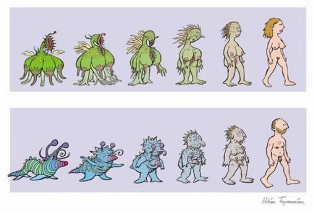 &#91;pict&#93; Berbagai Teori Evolusi yang Konyol :ngakak