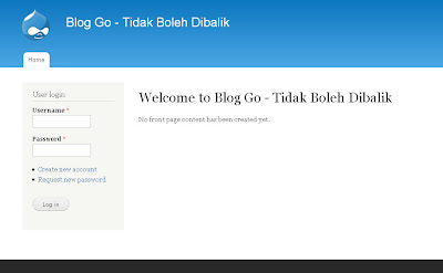 Instalasi Deupal -Step by Step menginstal Drupal