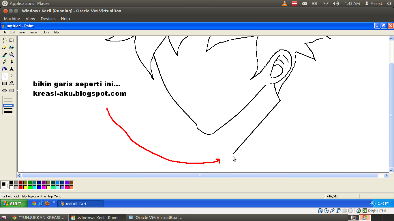 Ane Ajarin nih &quot;Membuat Karacter Sendiri &amp; Kata Mutiara&quot; by ms.Paint 