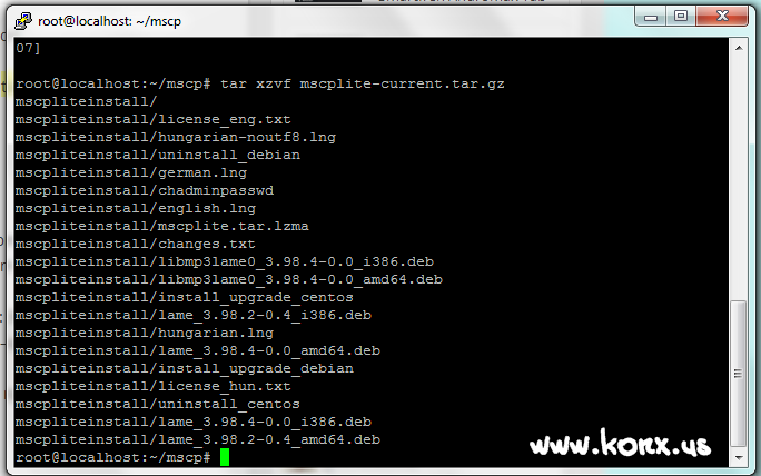 [SHARE] Cara Install "Media Server Control Panel" untuk Panel Radio