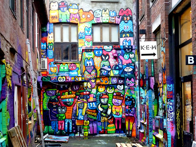 Kota Dengan Keindahan Graffiti Yang Mendunia ...kreatif tingkat tinggi Agan n sis