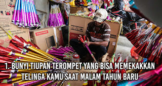 Unik! Inilah 7 'Tradisi' Orang Indonesia di Malam Pergantian Tahun Baru