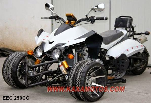 Foto-foto Sepeda Motor Roda 3 yang Keren