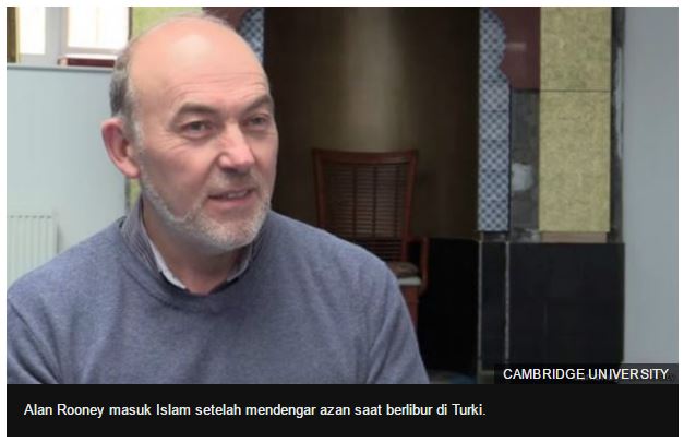 Alan Rooney dari Skotlandia, Masuk Islam Tanpa Pernah Bertemu Seorang Muslim