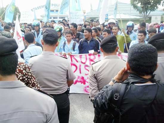 Mahasiswa Nilai Polisi Lakukan Kriminalisasi