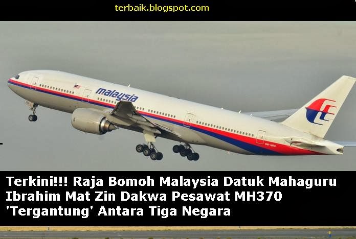 Dukun Malaysia Sebut Pesawat MH370 Dibajak Peri dan Elang Gaib - Dafuqq wkwkw