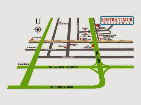 Sentra Timur Residence, Investasi Apartemen Terbaik di Jakarta Timur MD386