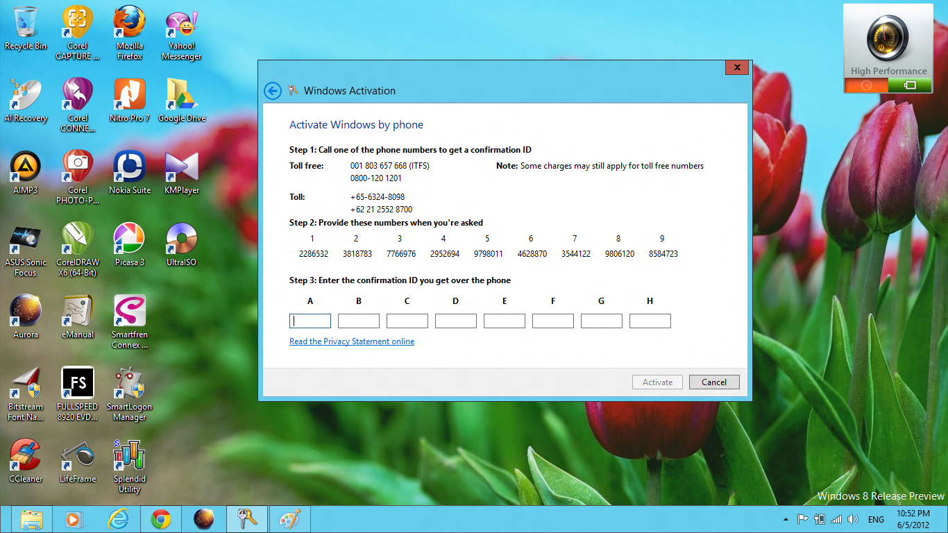 Cara Mudah Aktivasi Windows 8 Rilis Preview