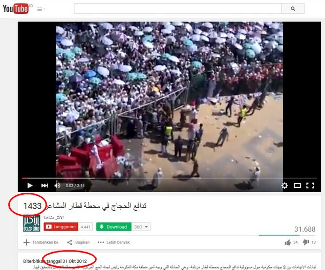 (Media Syiah Penipu)Video Pangeran Saudi Penyebab Tragedi Mina Ternyata Video Th 2012