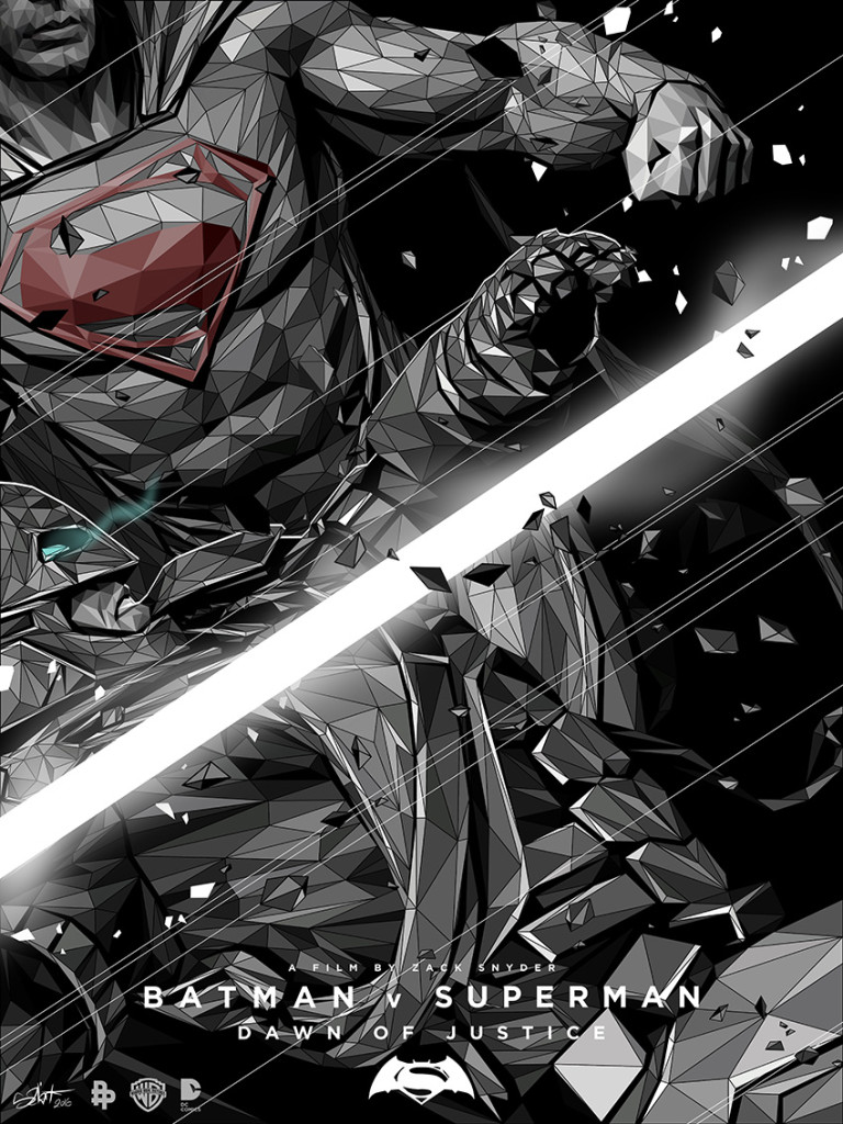 Poster Batman V Superman Buatan Fans Gak Kalah Keren dari Poster Resminya