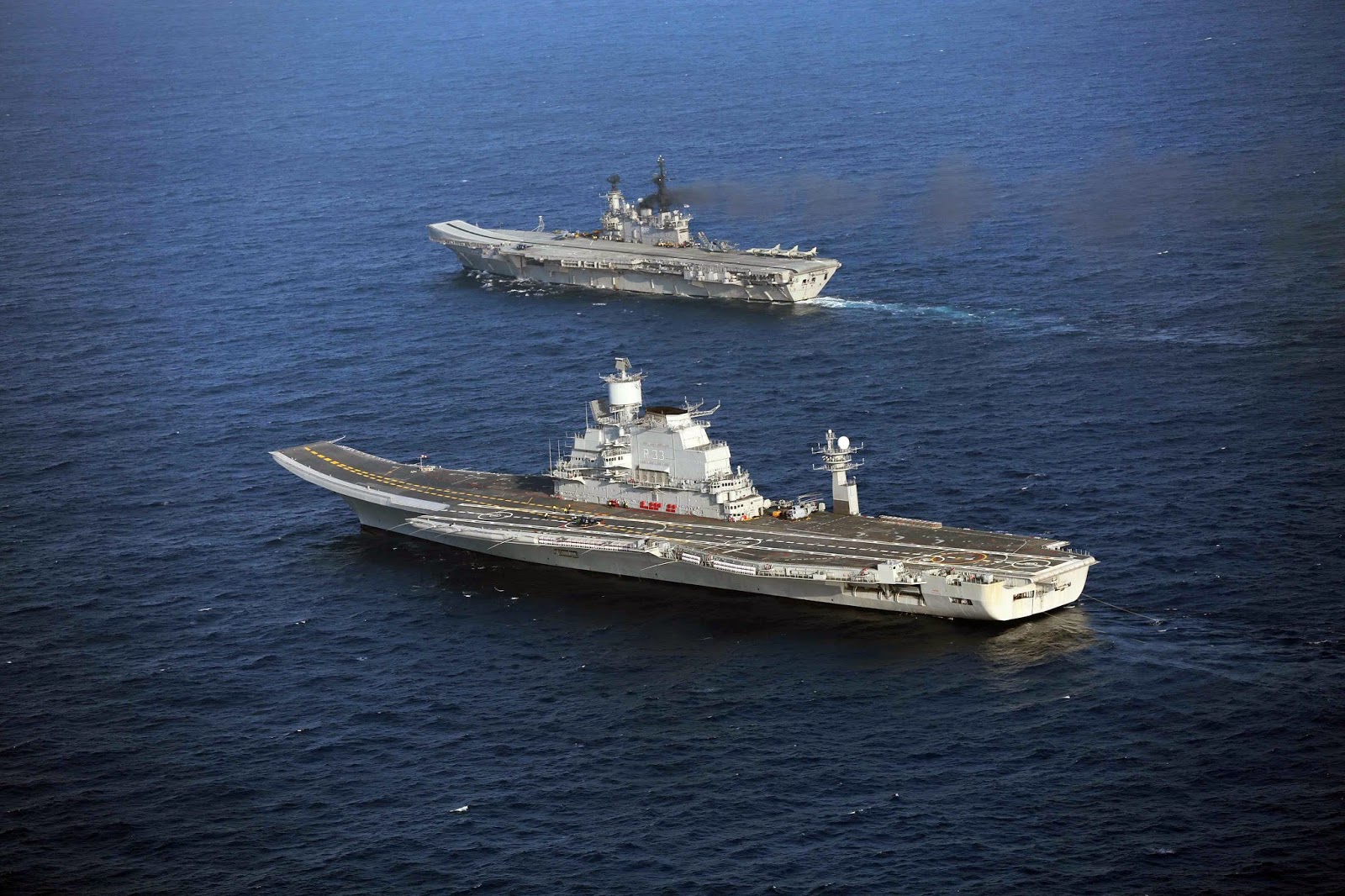 &#91;Picts&#93; Indian Navy Combined Fleet with 2 Carriers