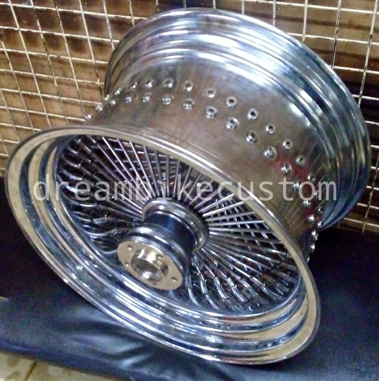 Terjual Velg  Motor  100 Custom  Handmade Scorpio Binter 