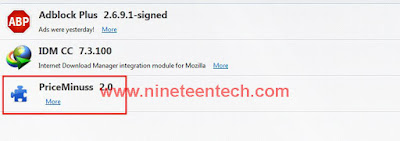 Cara Menghapus Virus/Malware/Adware PriceMinus
