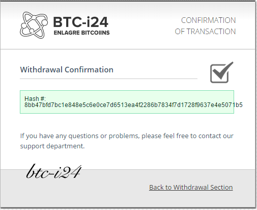 HYIP Bitcoin Terpercaya Bukti PO/WD ada