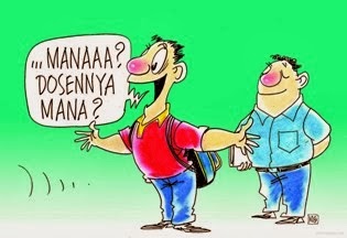Reaksi Mahasiswa kalo jumpa Dosen ditempat Umum