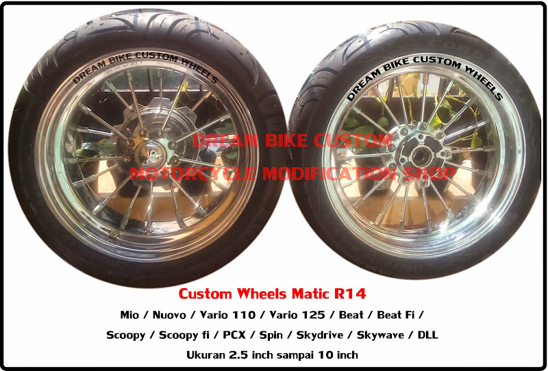 Terjual JUAL PAKET LOWRIDER MATIC BEAT/VARIO/MIO/NOUVO 