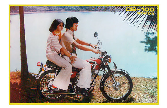 &#91;Nostalgia&#93;Foto foto Iklan motor CB jaman dulu