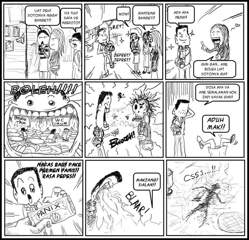 Kumpulan Komik Strip Plesetan Iklan-iklan TV (Mustahil Gak Ngakak!)