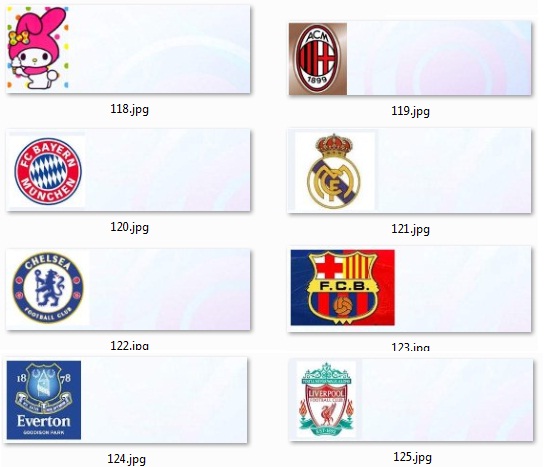 Stiker label nama anak