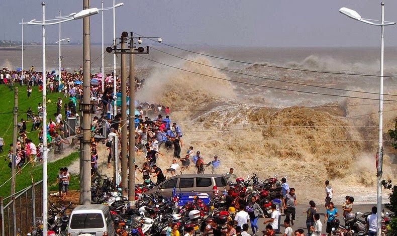 Tidal Bore, Fenomena Alam yang Langka terjadi &#91;Harus Tau!!!&#93;